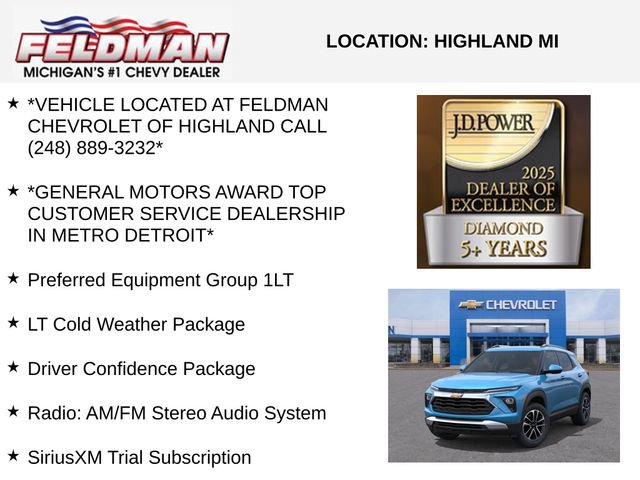New 2026 Chevrolet TrailBlazer LT w/ LT Cold Weather Package AWD/4WD image 3