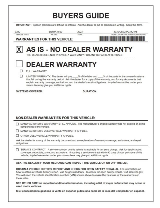 Used 2023 GMC Sierra 1500 AT4 w/ AT4 Premium Package image 28