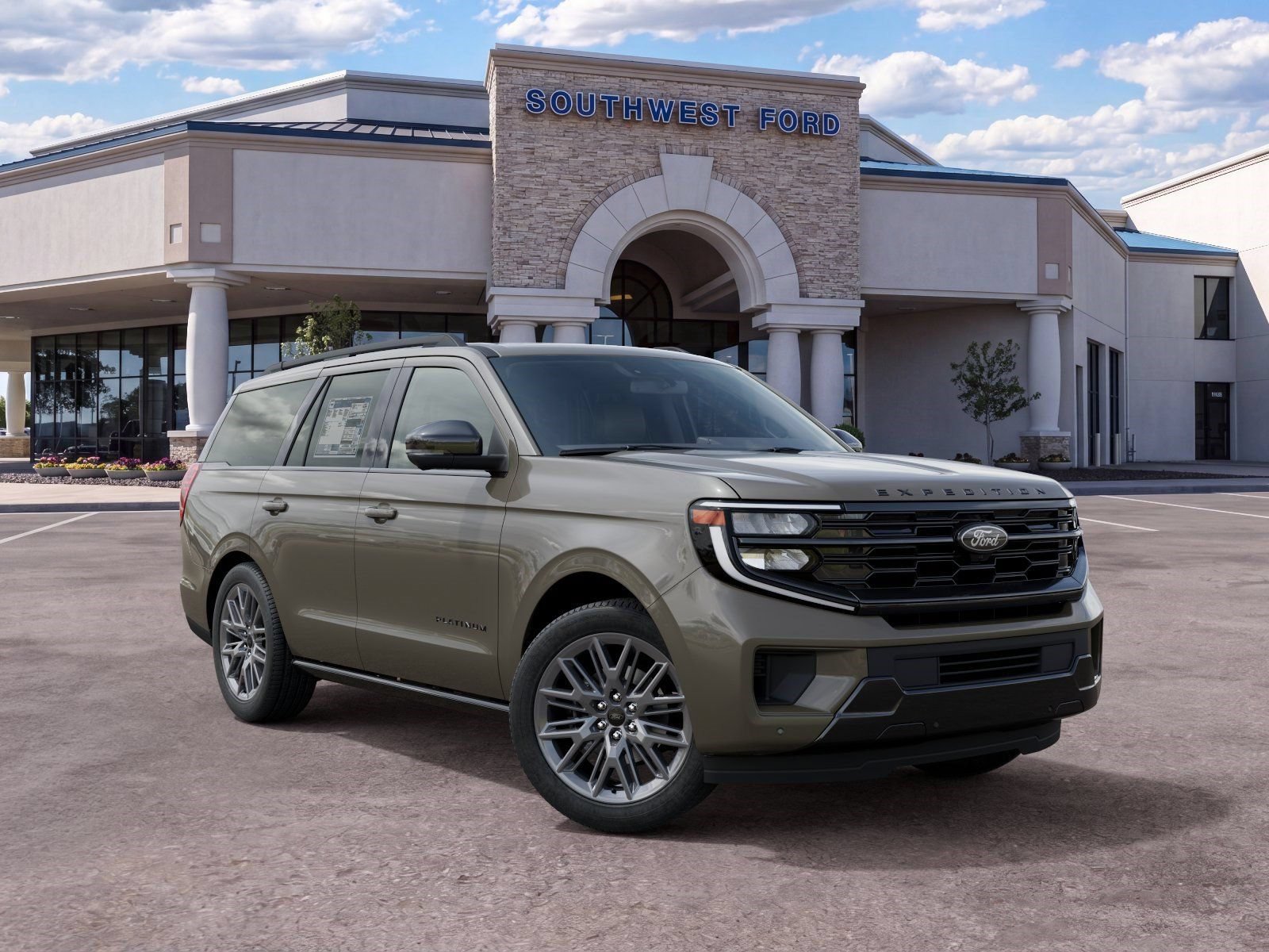 New 2027 Ford Expedition Platinum w/ Stealth Appearance Package RWD image 4