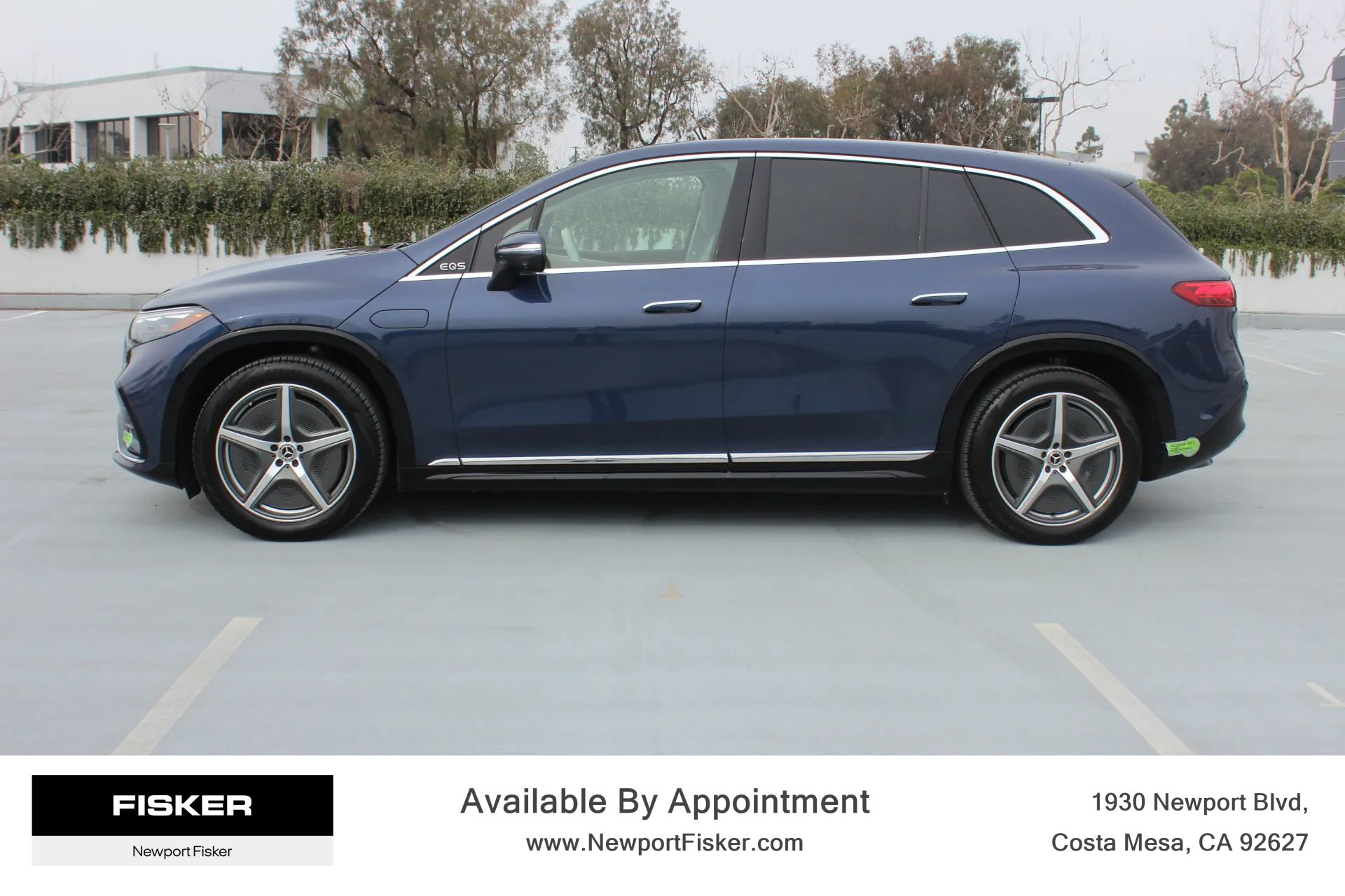 Used 2023 Mercedes-Benz EQS 450+ 4MATIC SUV image 3