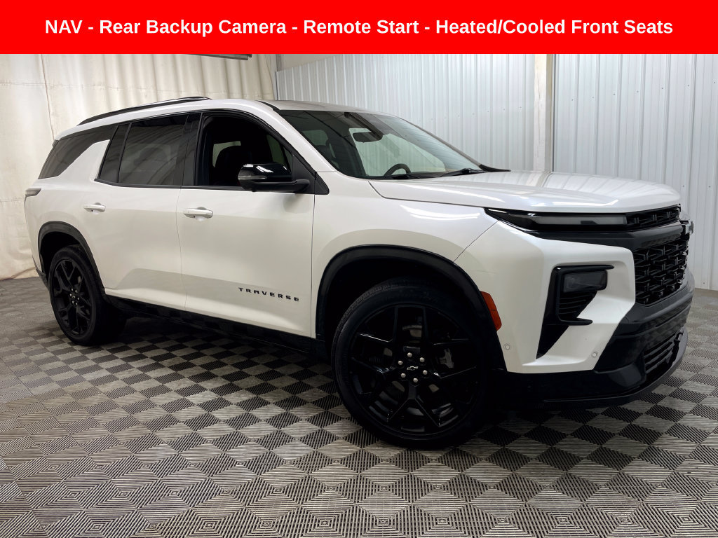 Used 2024 Chevrolet Traverse RS w/ LPO, Floor Liner Package AWD/4WD image 1