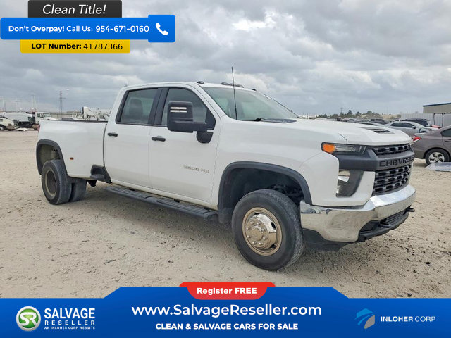 Used 2021 Chevrolet Silverado 3500 W/T w/ WT Fleet Convenience Package RWD image 5