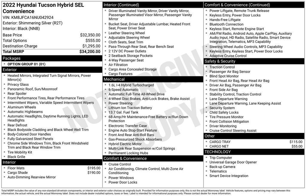 Certified 2022 Hyundai Tucson SEL image 6