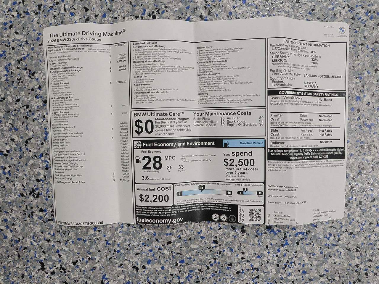 New 2026 BMW 230i xDrive Coupe w/ Premium Package AWD/4WD image 16