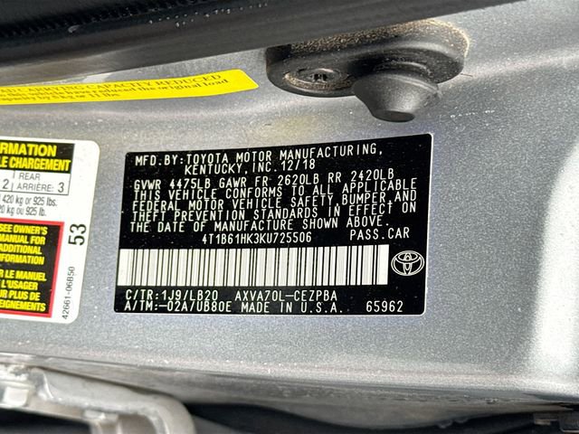 Used 2019 Toyota Camry XSE image 15