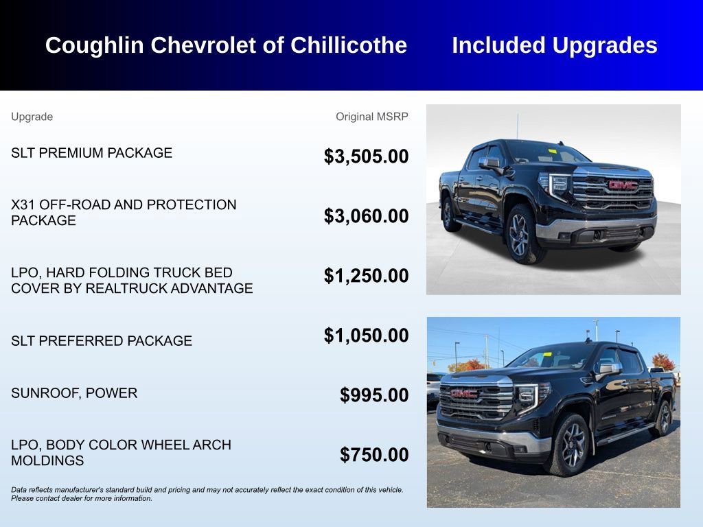 Used 2025 GMC Sierra 1500 SLT w/ SLT Premium Package image 3