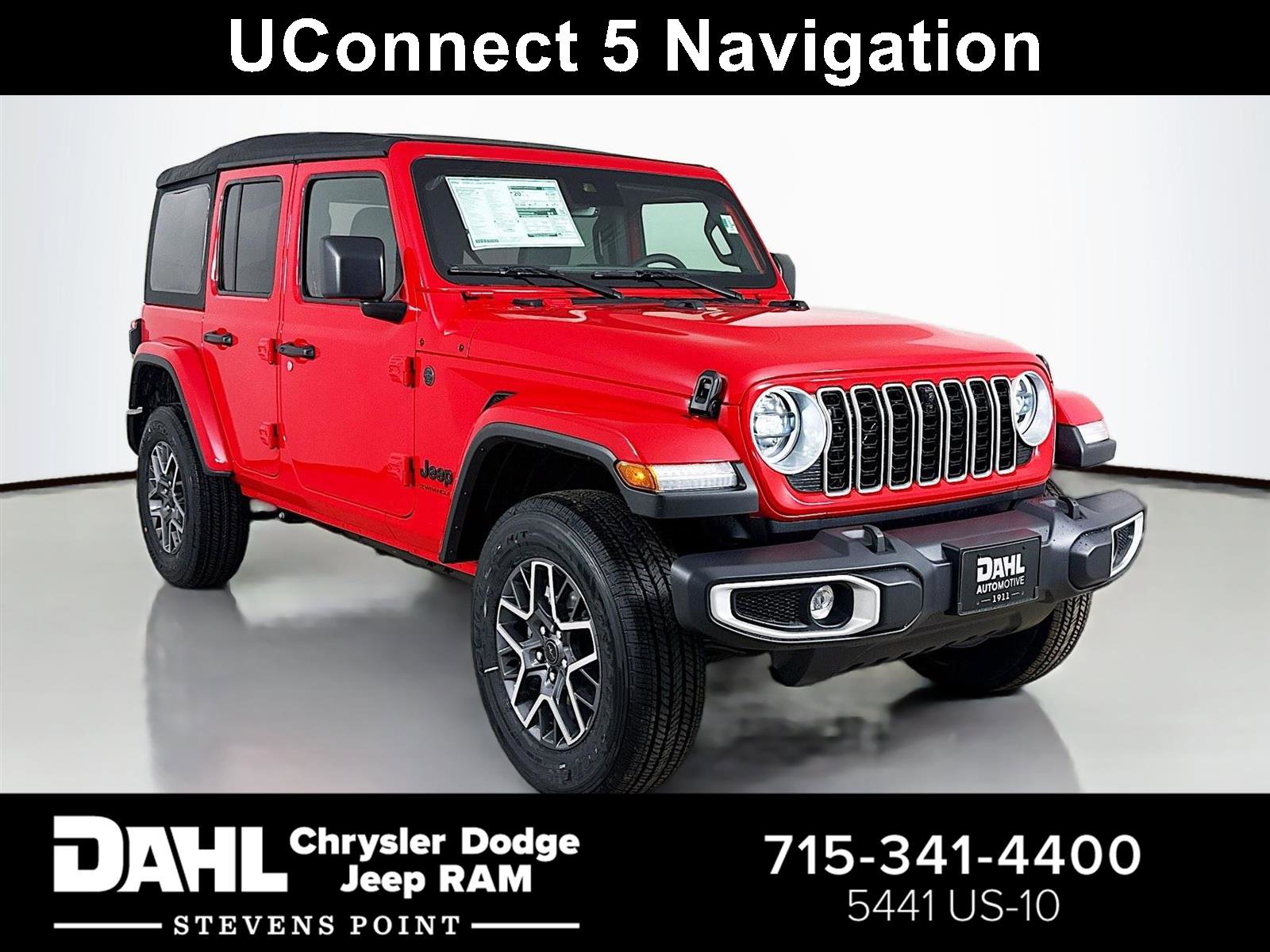 New 2025 Jeep Wrangler Sahara w/ Technology Group image 1