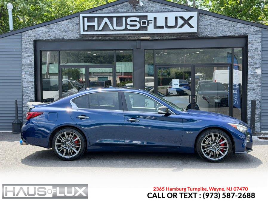 Used 2018 INFINITI Q50 Red Sport 400 w/ Sensory Package (Sport) AWD/4WD image 16
