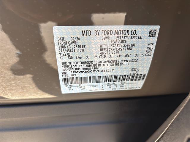 New 2027 Ford Explorer ST w/ Sun And Sound Package AWD/4WD image 20