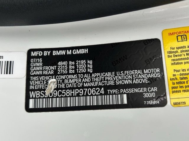 Used 2017 BMW M4 Convertible RWD image 21