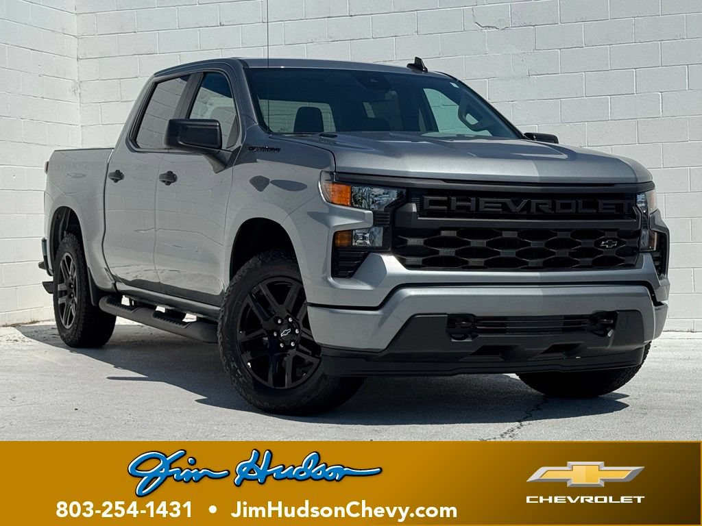 New 2026 Chevrolet Silverado 1500 Custom w/ Turbomax Blackout Package