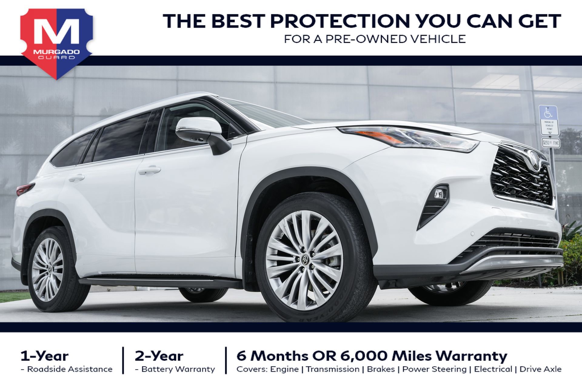 Used 2024 Toyota Highlander Platinum image 1