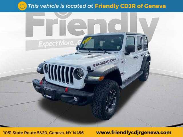Used 2023 Jeep Wrangler Unlimited Rubicon w/ Steel Bumper Group image 1