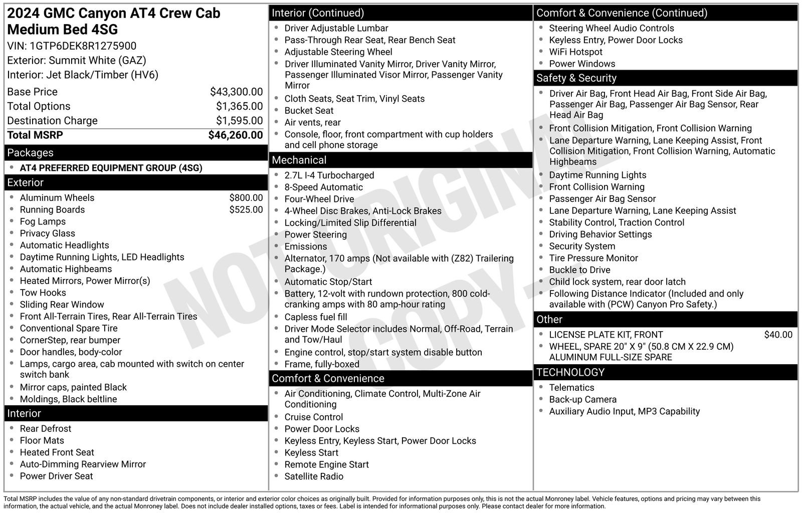 Used 2024 GMC Canyon AT4 AWD/4WD image 25