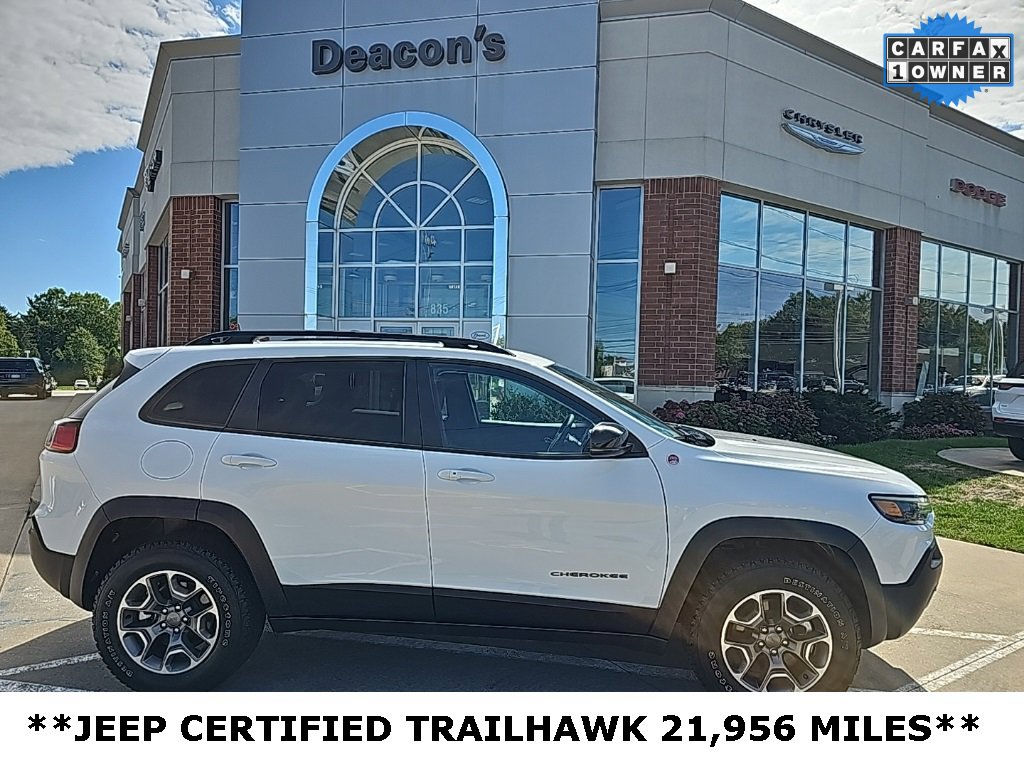 Certified 2022 Jeep Cherokee Trailhawk w/ Sound & Nav Group image 1