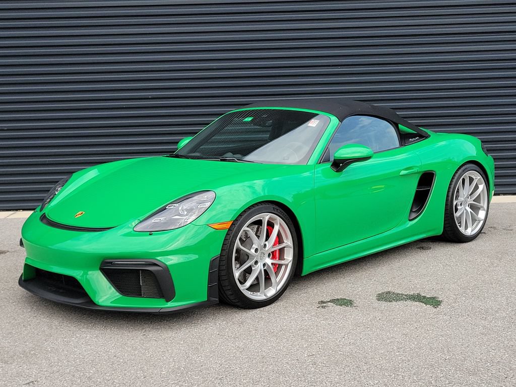 Certified 2021 Porsche 718 Boxster Spyder
