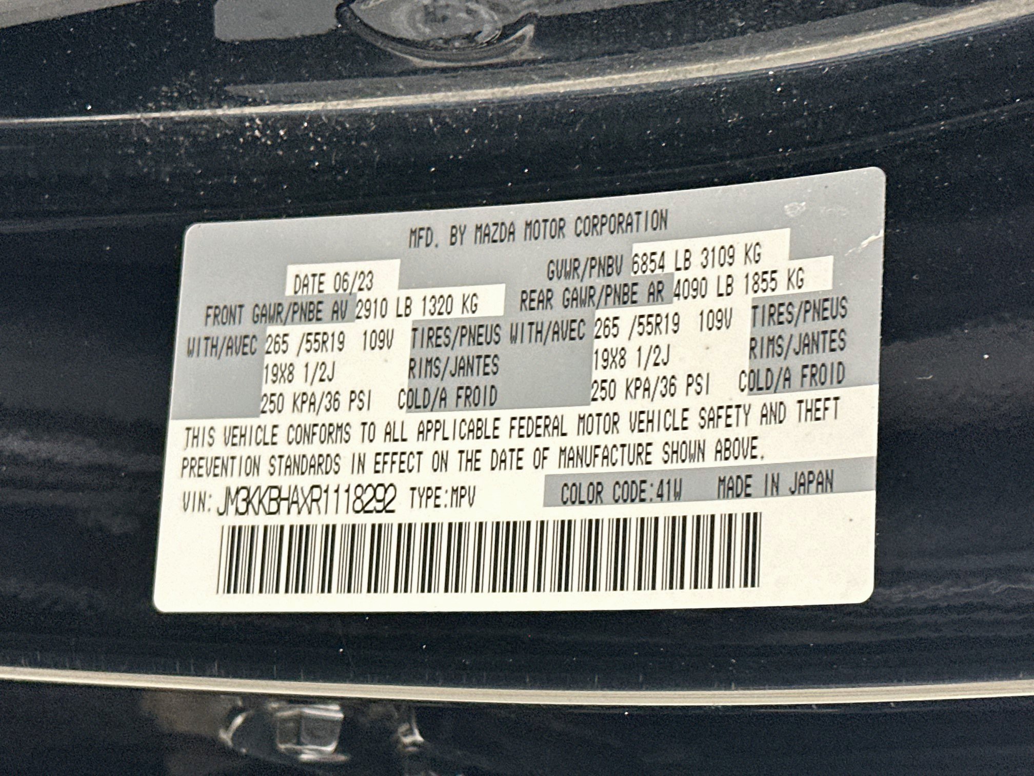 Used 2024 MAZDA CX-90 Plug-In Hybrid w/ Preferred AWD/4WD image 12