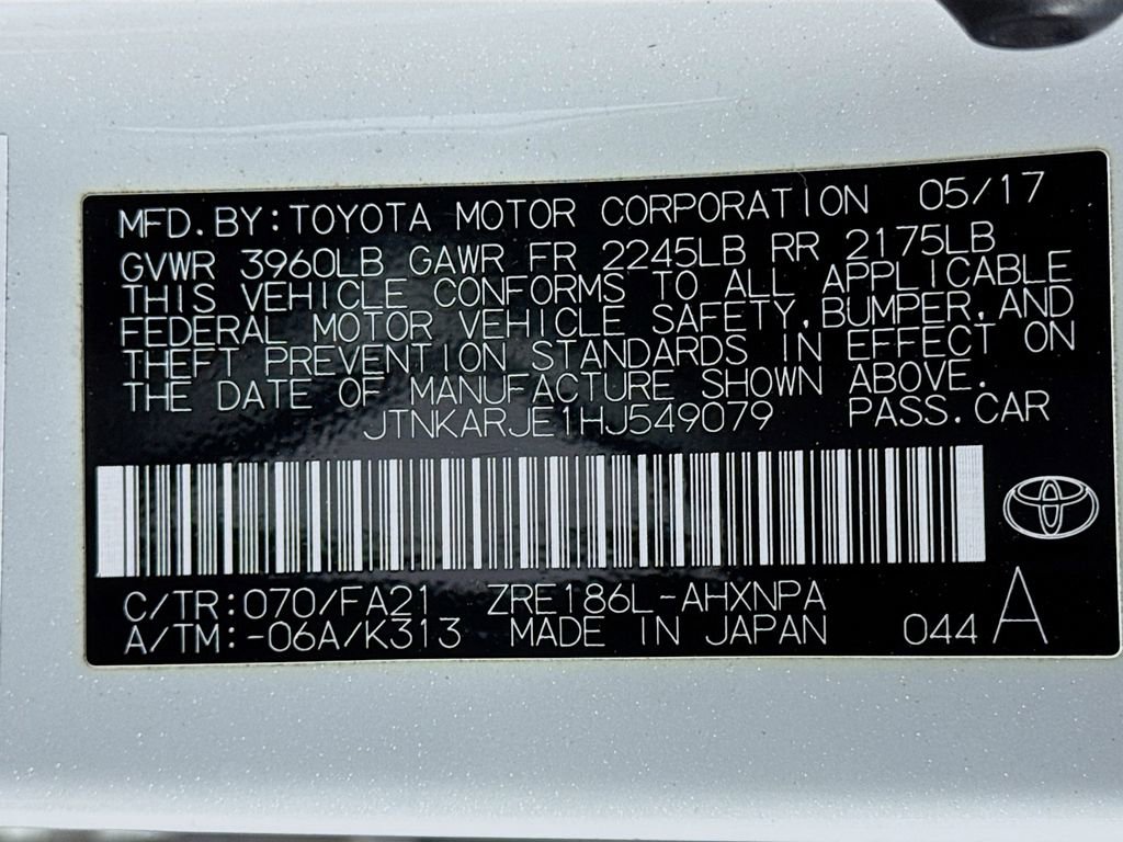 Used 2017 Toyota Corolla iM w/ Carpet Mat Package FWD image 35