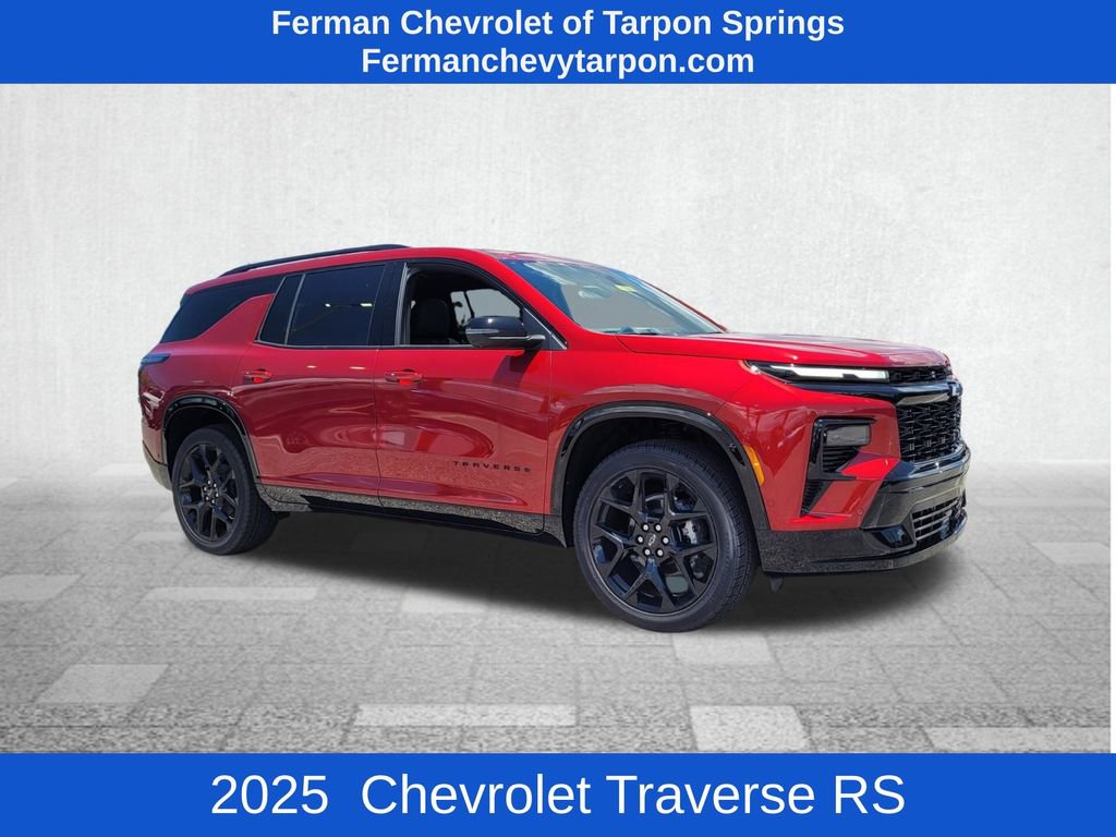 New 2025 Chevrolet Traverse RS w/ LPO, Floor Liner Package