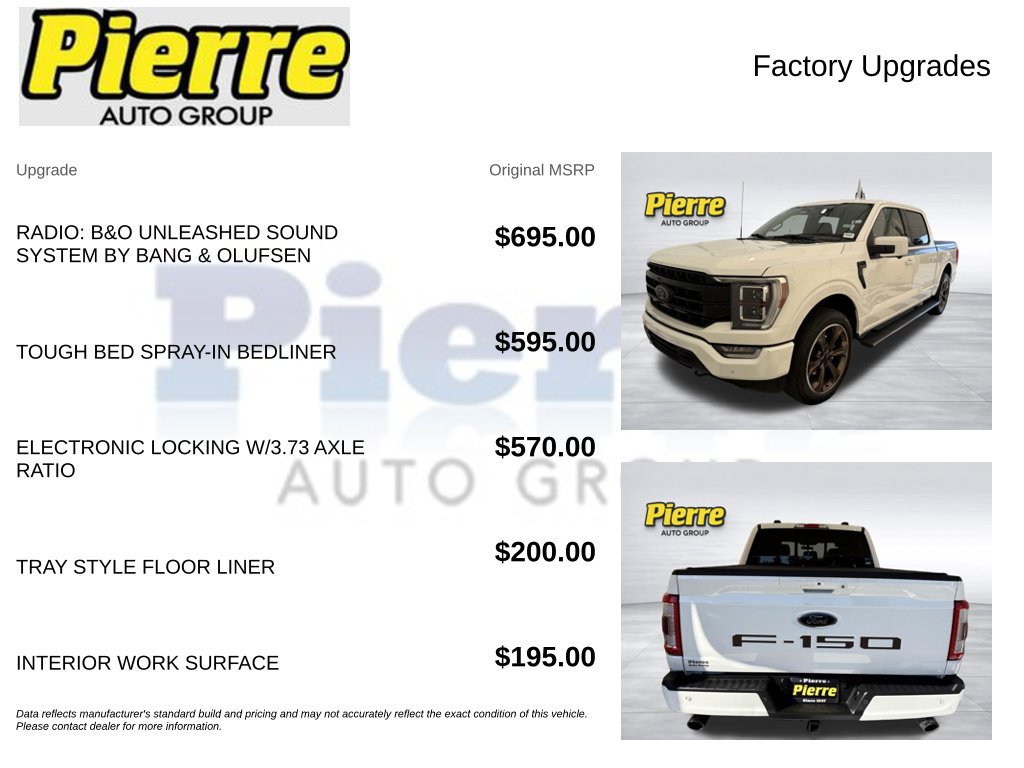Used 2023 Ford F150 Lariat w/ Equipment Group 502A High AWD/4WD image 15