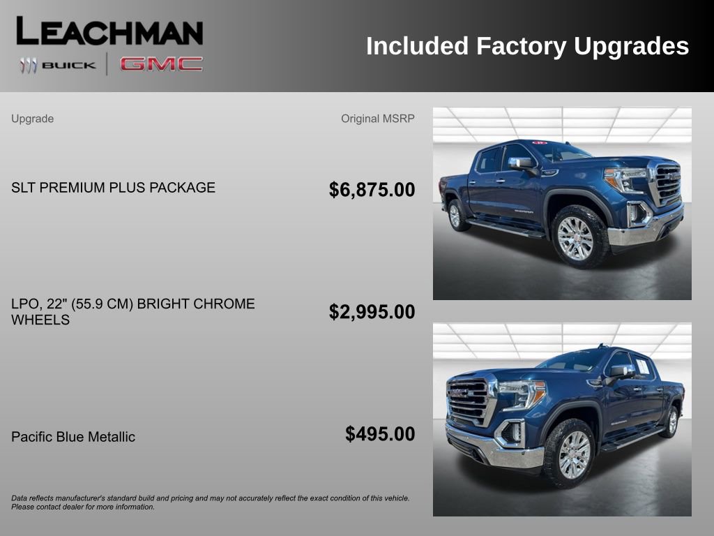 Used 2019 GMC Sierra 1500 SLT w/ SLT Premium Plus Package image 10