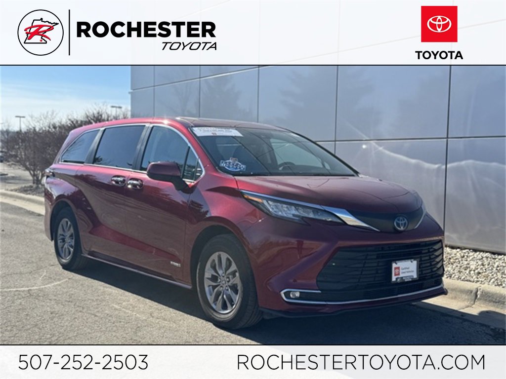 Certified 2021 Toyota Sienna XLE