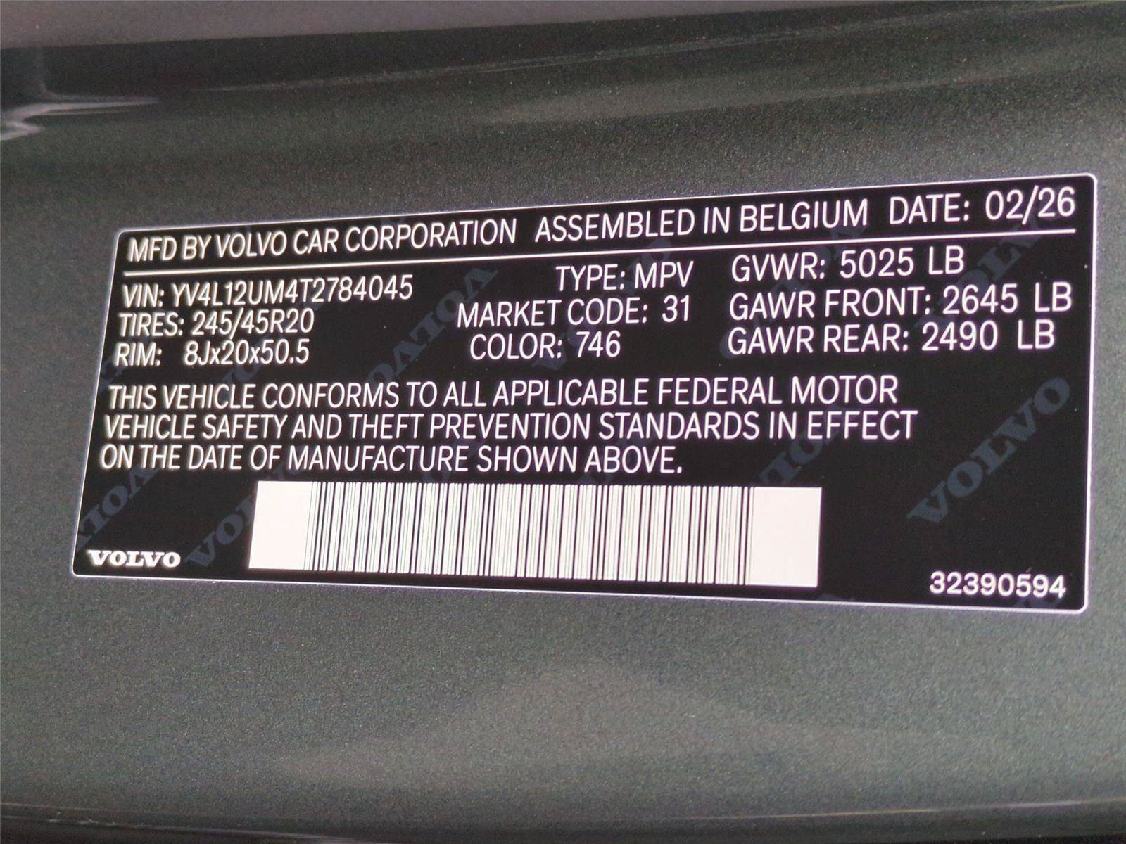 New 2026 Volvo XC40 B5 Ultra w/ Climate Package AWD/4WD image 25
