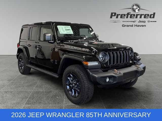 New 2026 Jeep Wrangler Unlimited Sport