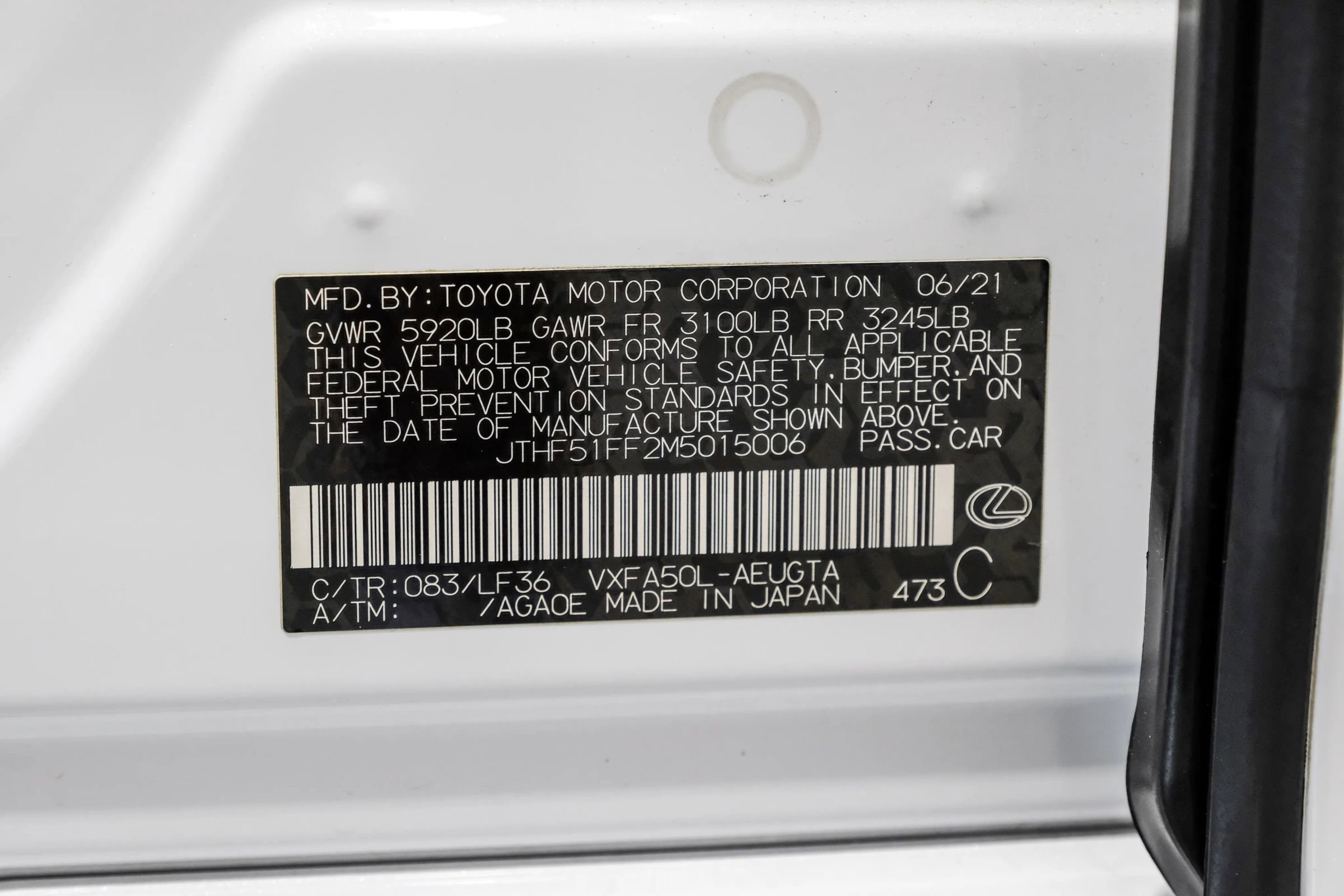 Used 2021 Lexus LS 500 F Sport w/ Accessory Package (Z2) image 69