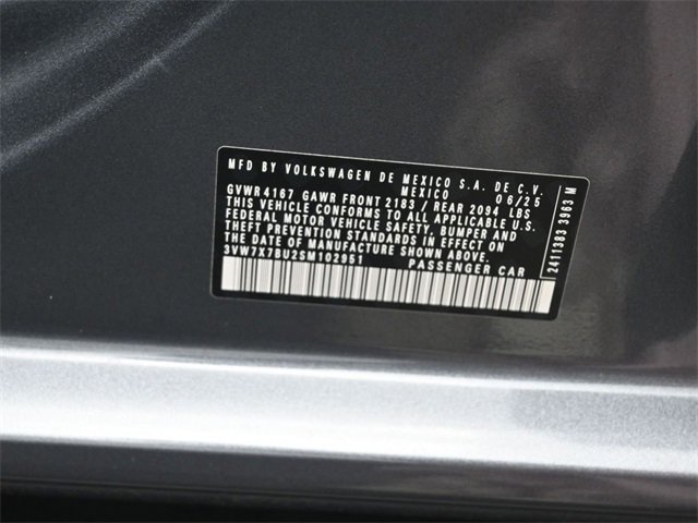 New 2025 Volkswagen Jetta SE image 19