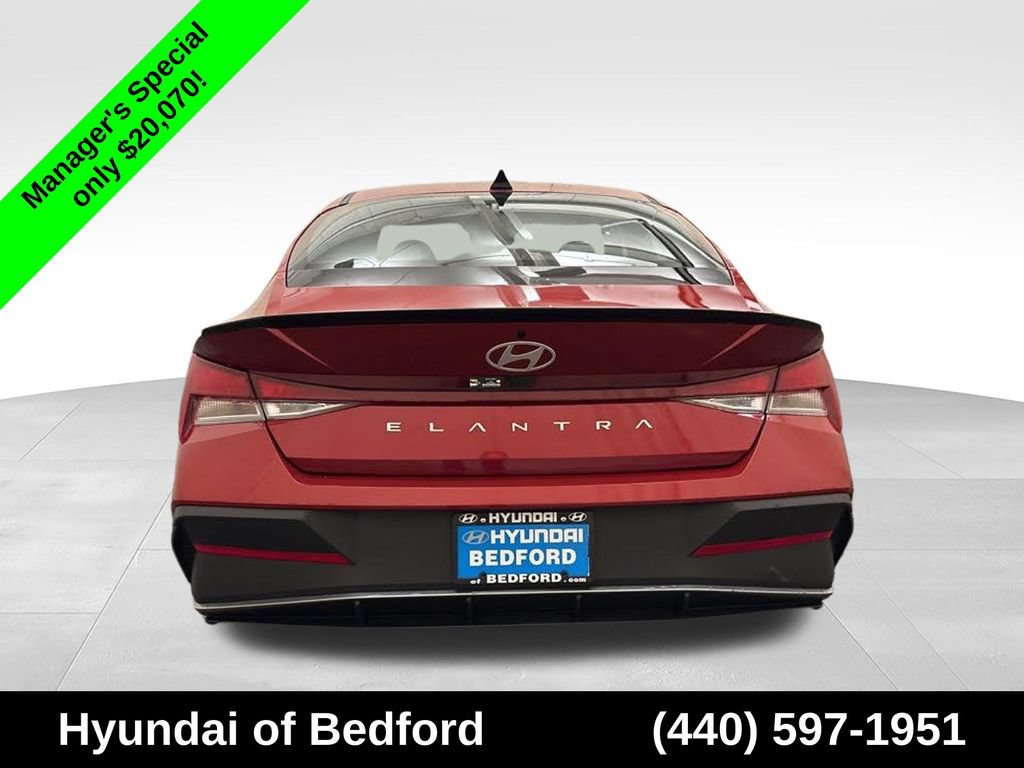 Certified 2026 Hyundai Elantra Sport w/ Cargo Package FWD image 6