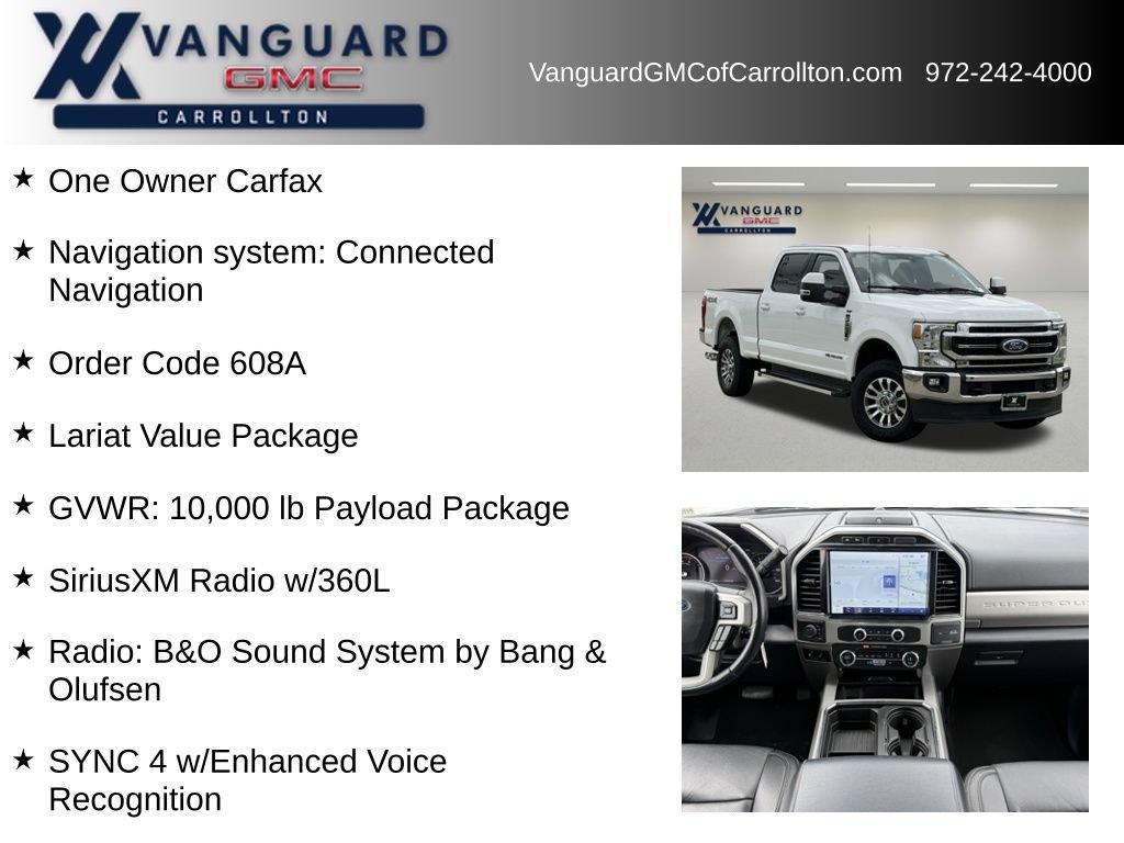 Used 2022 Ford F250 Lariat w/ Lariat Value Package AWD/4WD image 6