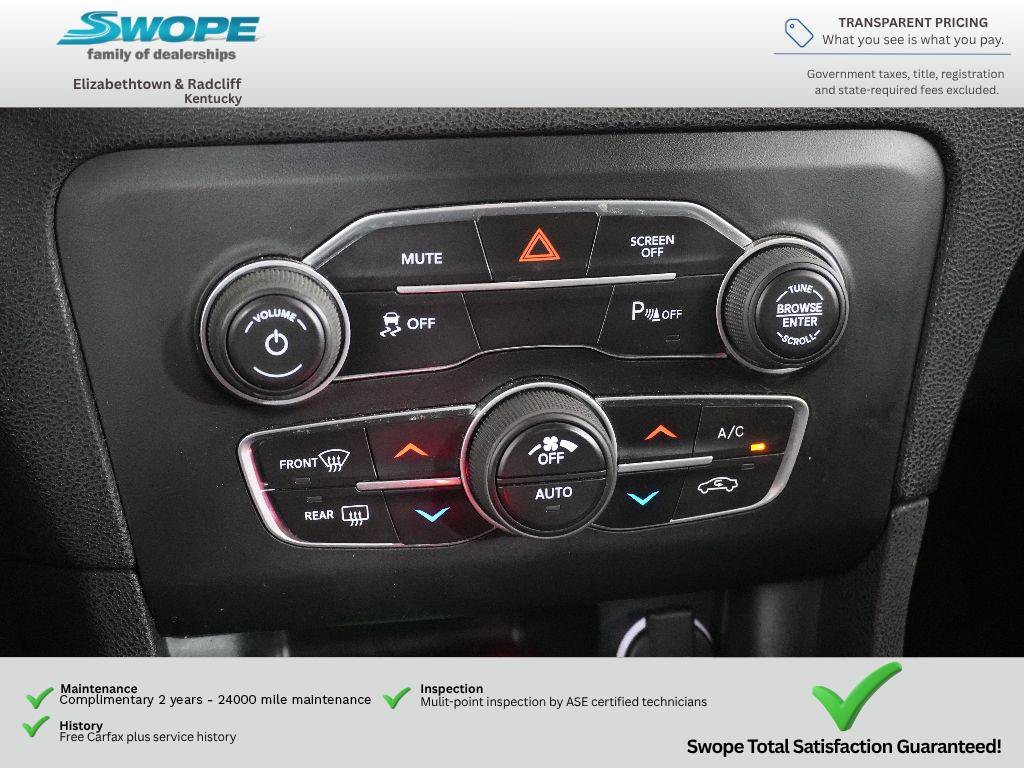 Used 2018 Dodge Charger SXT Plus w/ Blacktop Package RWD image 22