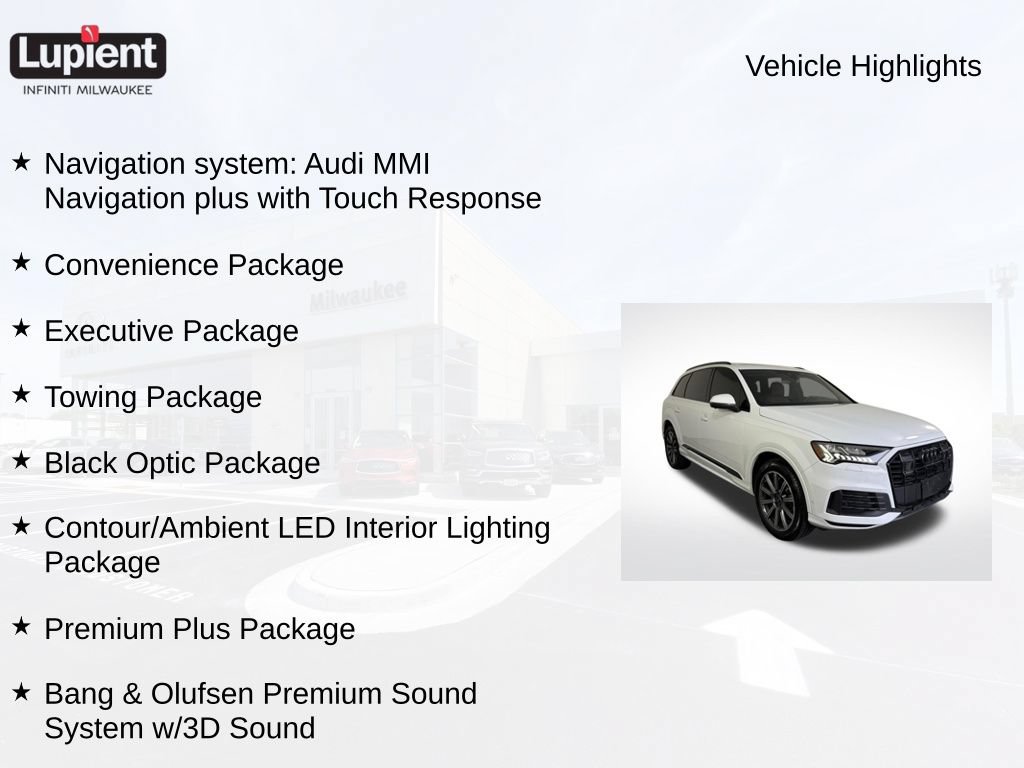 Used 2023 Audi Q7 2.0T Premium Plus w/ Premium Plus Package AWD/4WD video 2