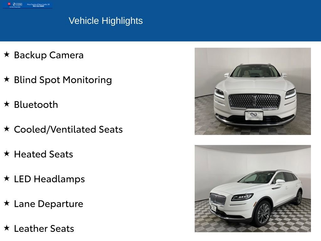 Used 2022 Lincoln Nautilus Reserve image 2