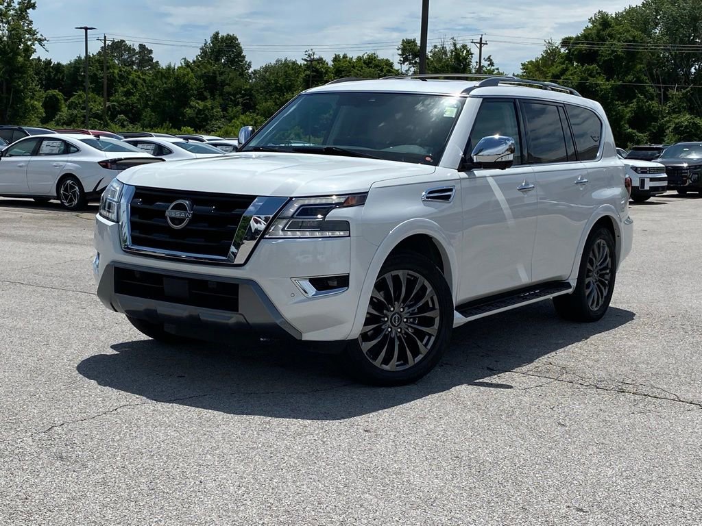 Used 2023 Nissan Armada Platinum w/ Captain's Chairs Package AWD/4WD image 3