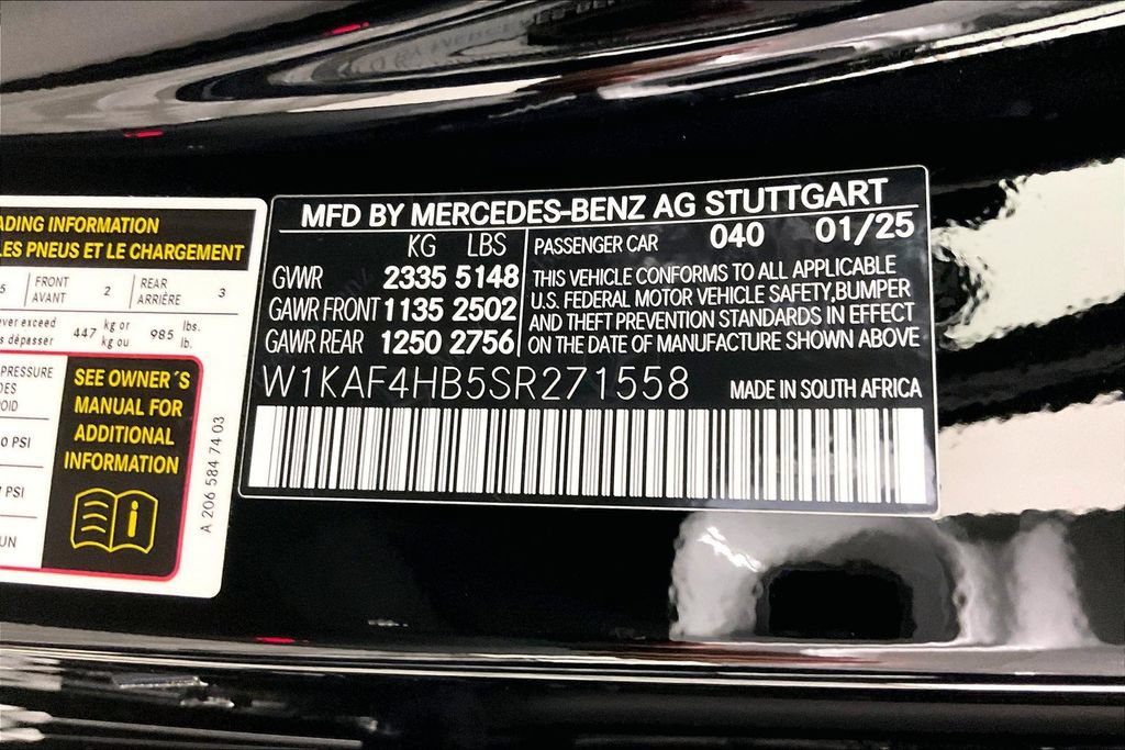 Certified 2025 Mercedes-Benz C 300 4MATIC Sedan image 25