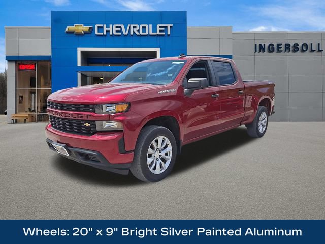 Used 2020 Chevrolet Silverado 1500 Custom w/ Custom Value Package AWD/4WD image 33