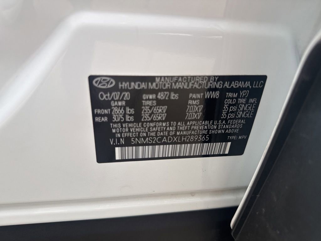 Used 2020 Hyundai Santa Fe SE image 55