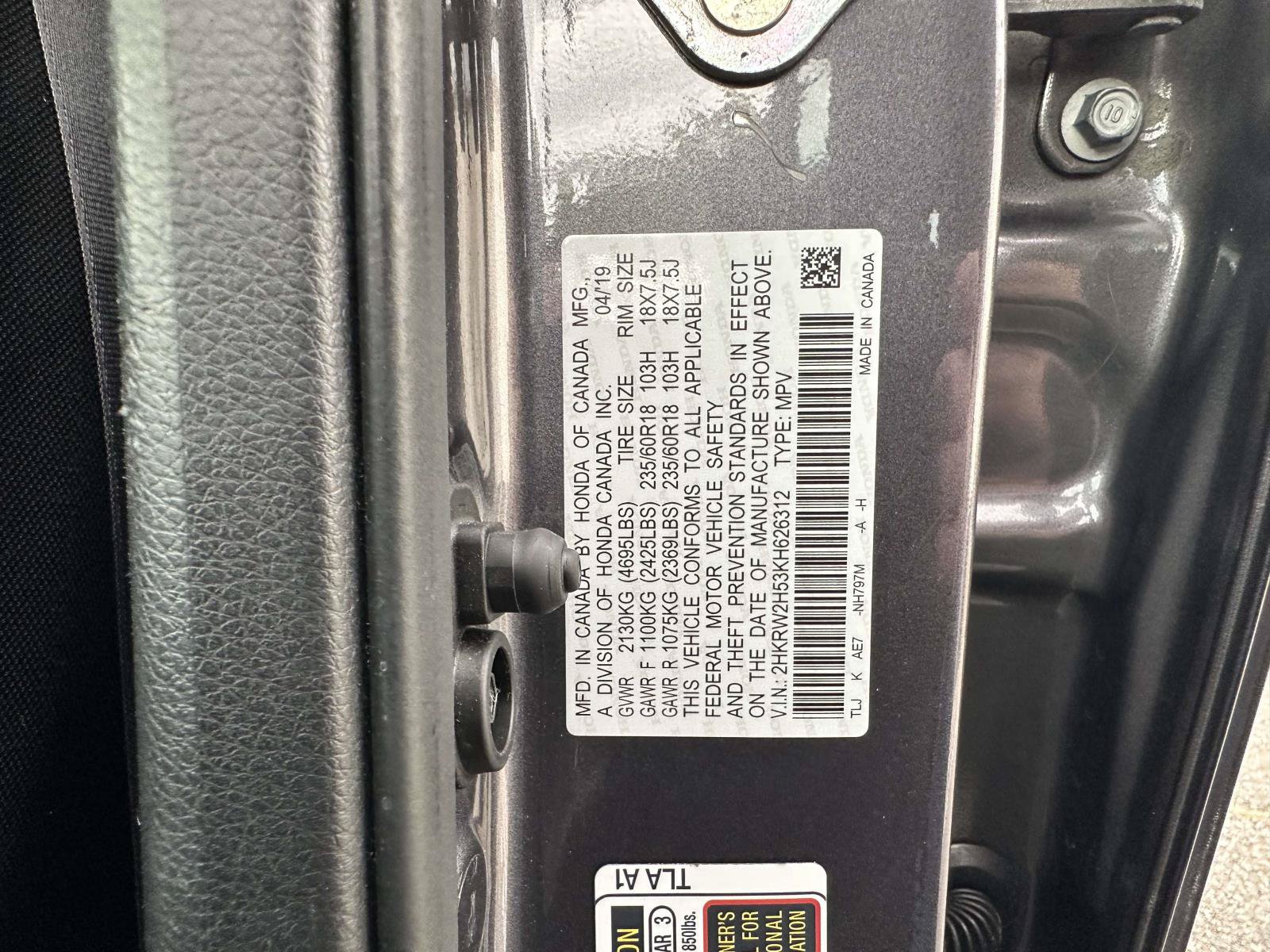 Used 2019 Honda CR-V EX image 16