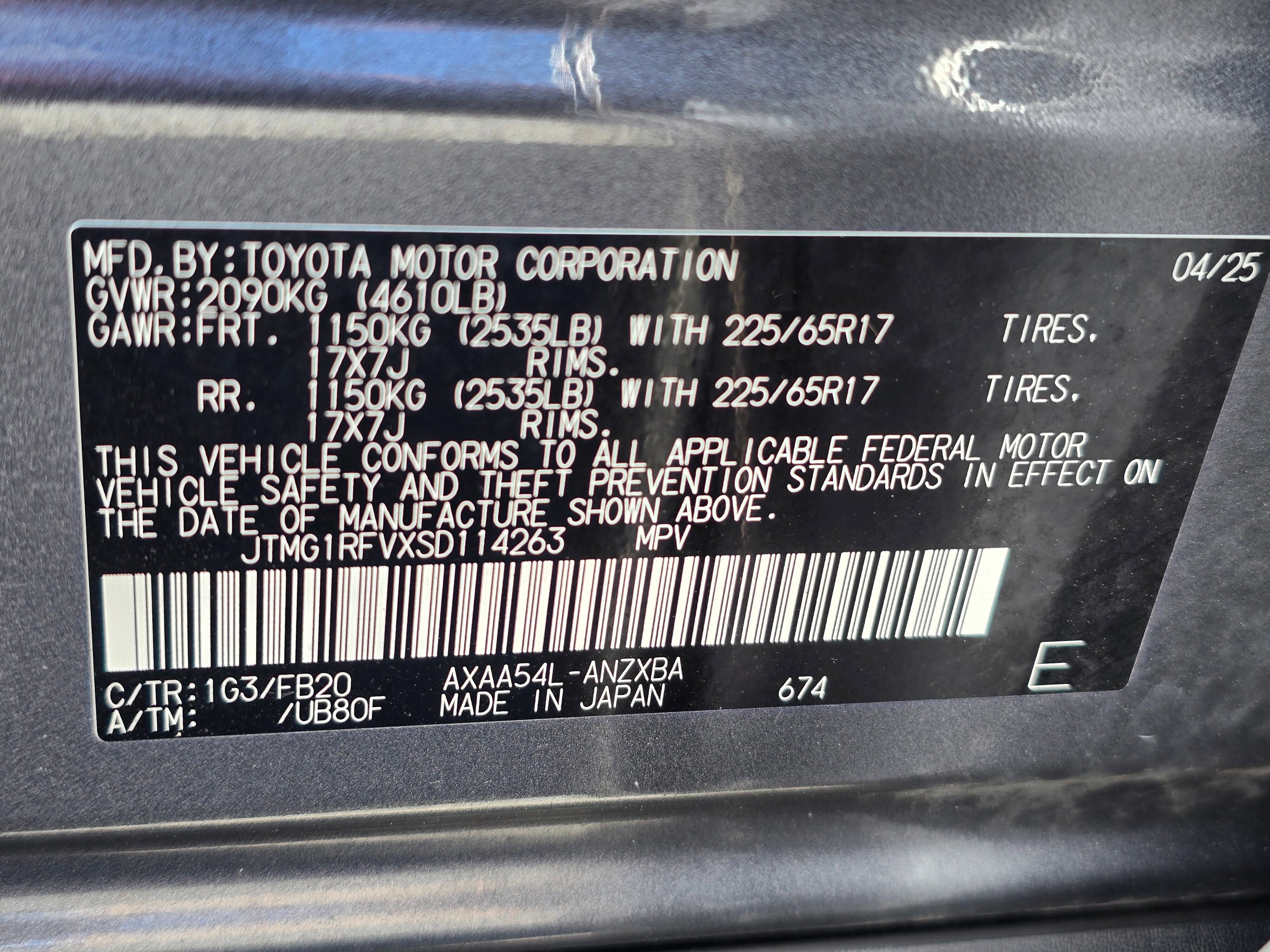 Used 2025 Toyota RAV4 LE AWD/4WD image 61