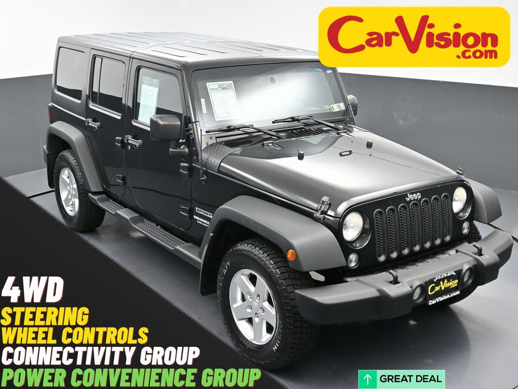 Used 2015 Jeep Wrangler Unlimited Sport w/ Quick Order Package 24S image 1