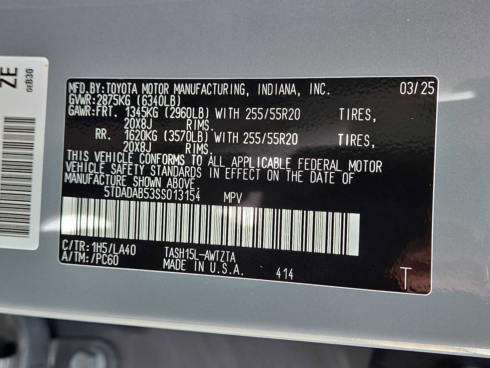 Used 2025 Toyota Grand Highlander Hybrid MAX Platinum image 26