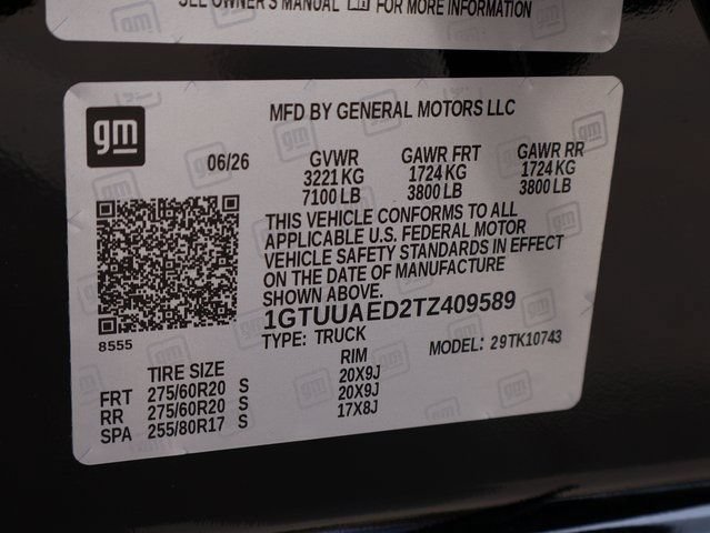 New 2026 GMC Sierra 1500 Pro w/ Graphite Edition AWD/4WD image 40