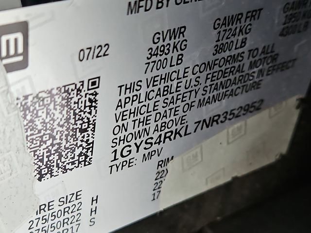 Used 2022 Cadillac Escalade ESV Sport Platinum w/ LPO, ONYX Package image 13