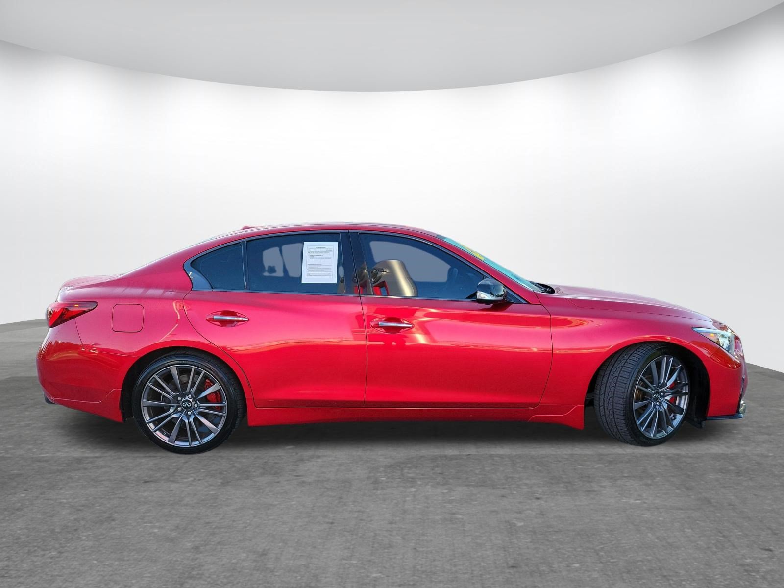 Used 2022 INFINITI Q50 Red Sport 400 w/ Cargo Package RWD image 4