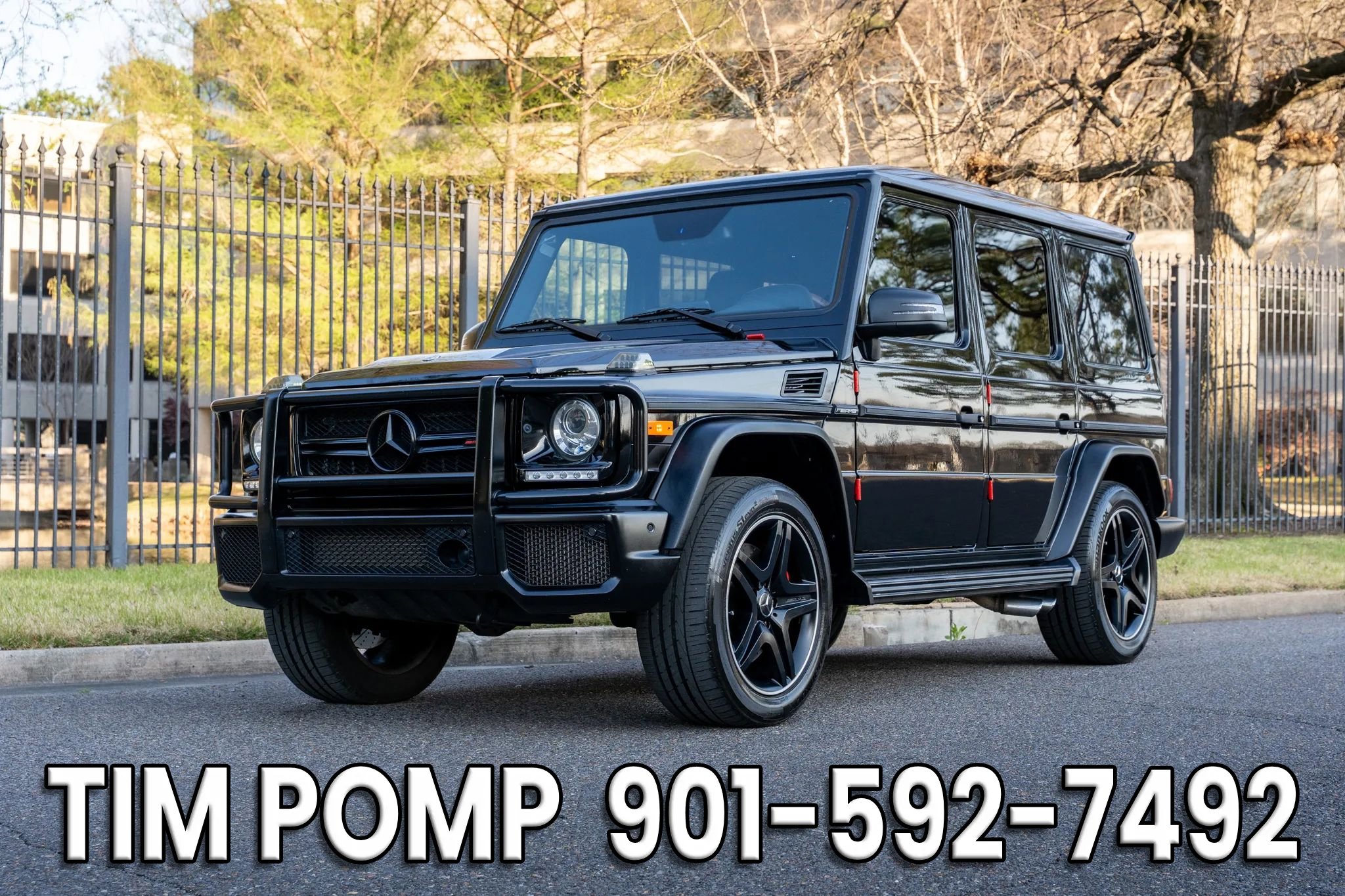 Used 2018 Mercedes-Benz G 63 AMG G 63 AMG Sport Utility 4D w/ Mojave Package image 1