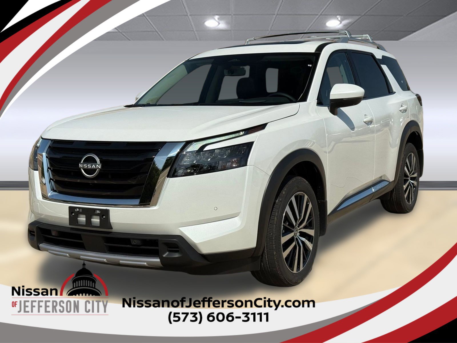 New 2025 Nissan Pathfinder Platinum w/ Cargo Package