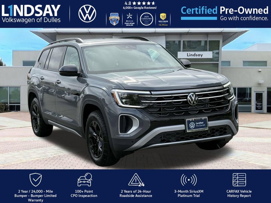 Certified 2025 Volkswagen Atlas Peak Edition SE