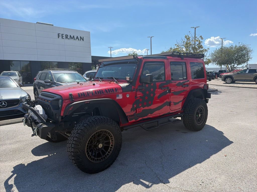 Used 2016 Jeep Wrangler Unlimited Sahara w/ Max Tow Package image 4